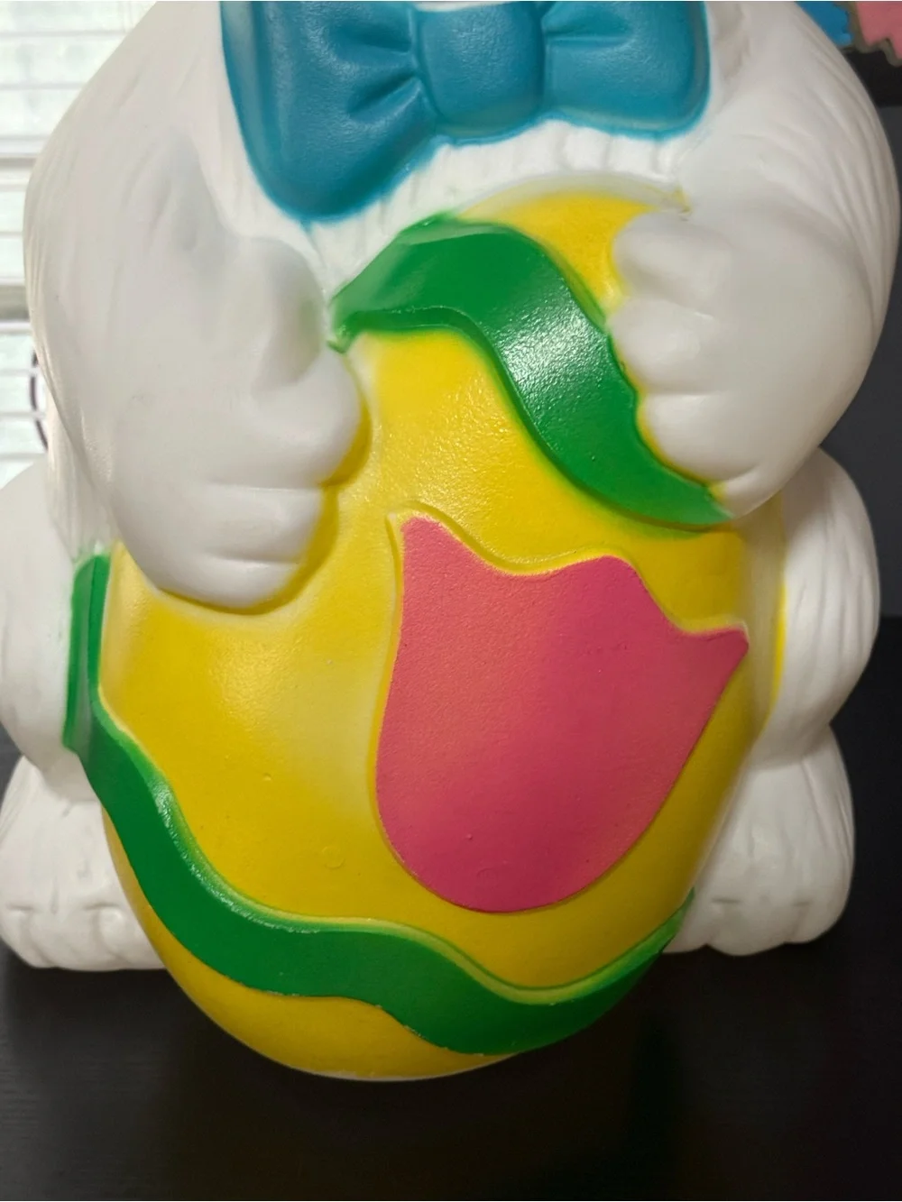 Vintage 27” Sun Hill Easter Bunny Blow Mold Indoor/Outdoor Decoration (No Light)